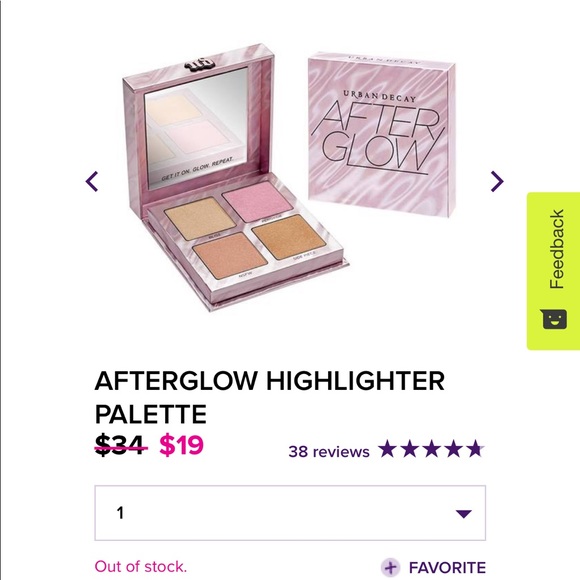 🏷SALE💥Urban Decay✨After Glow Highlighter - Picture 7 of 8
